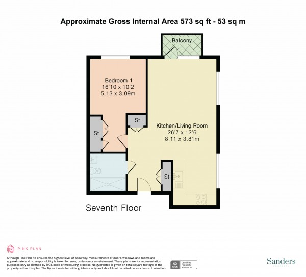 Floorplan for Dragonfly Walk, Hackney, London, N4