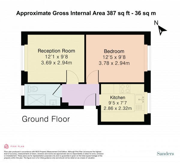Floorplan for Yeate Street, Islington, London, N1