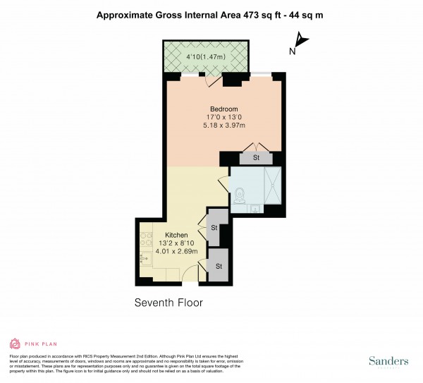 Floorplan for Eden Place, London, E16