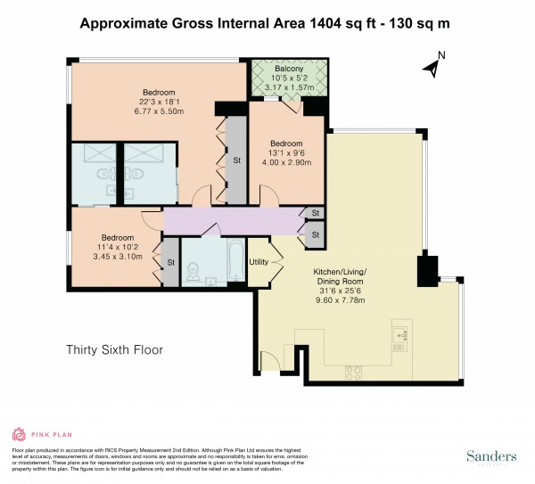 Floorplan for Devan Grove, Hackney, London, N4