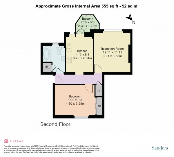 Floorplan for Canonbury Crescent, Islington, London, N1