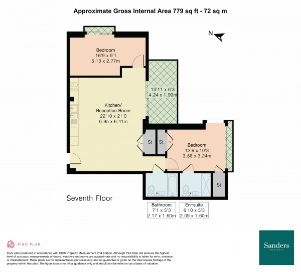 Floorplan for Minories, Greater London, London, EC3N