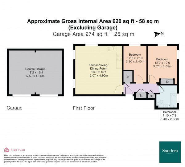 Floorplan for Wesley Avenue, Silvertown, London, E16