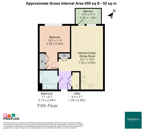 Floorplan for Anax Street, Hackney, London, N4