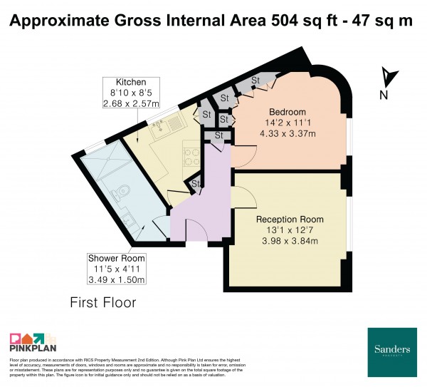 Floorplan for Highbury Grove, Islington, London, N5