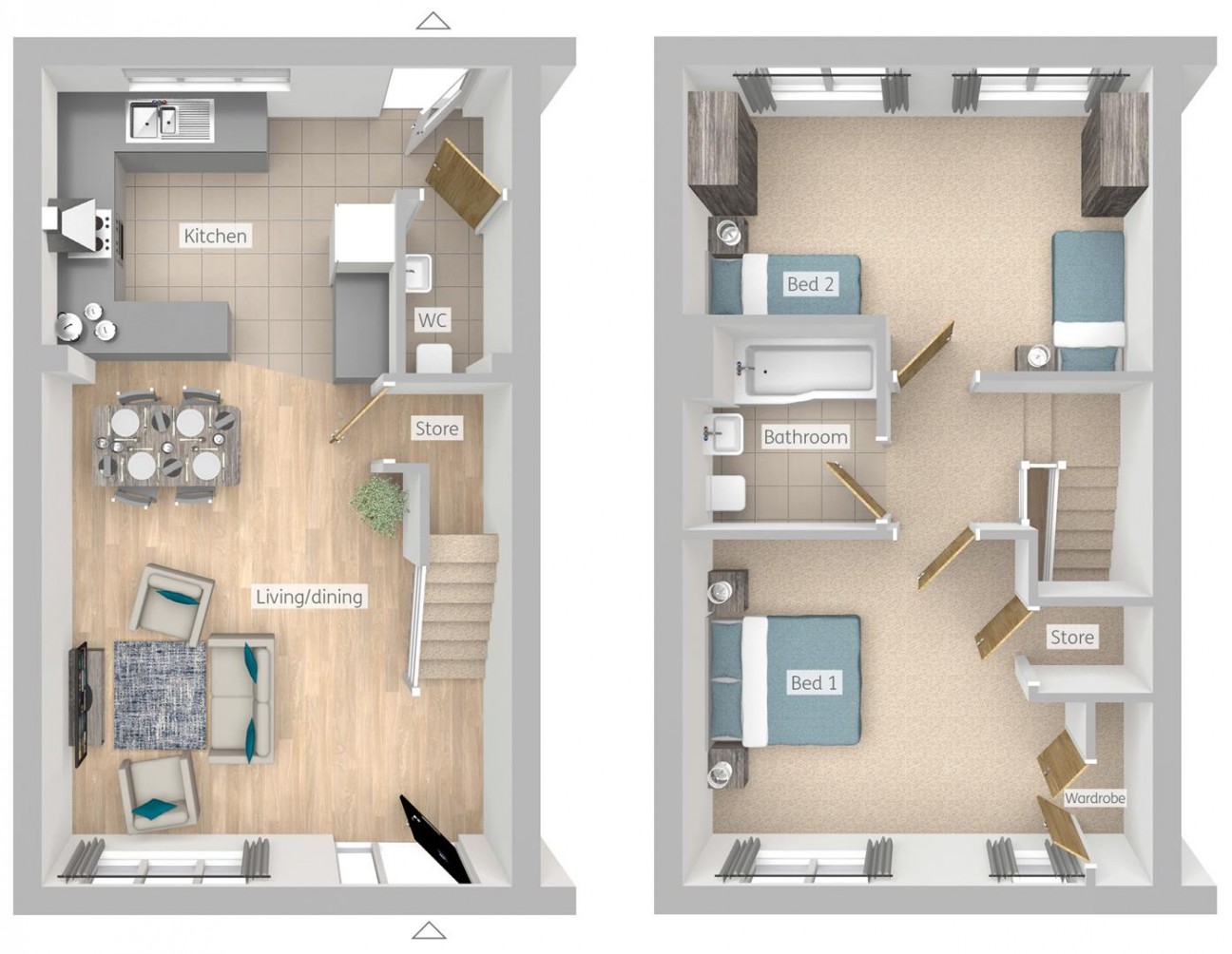 Boundary Place, Johnstone Close, Staunton