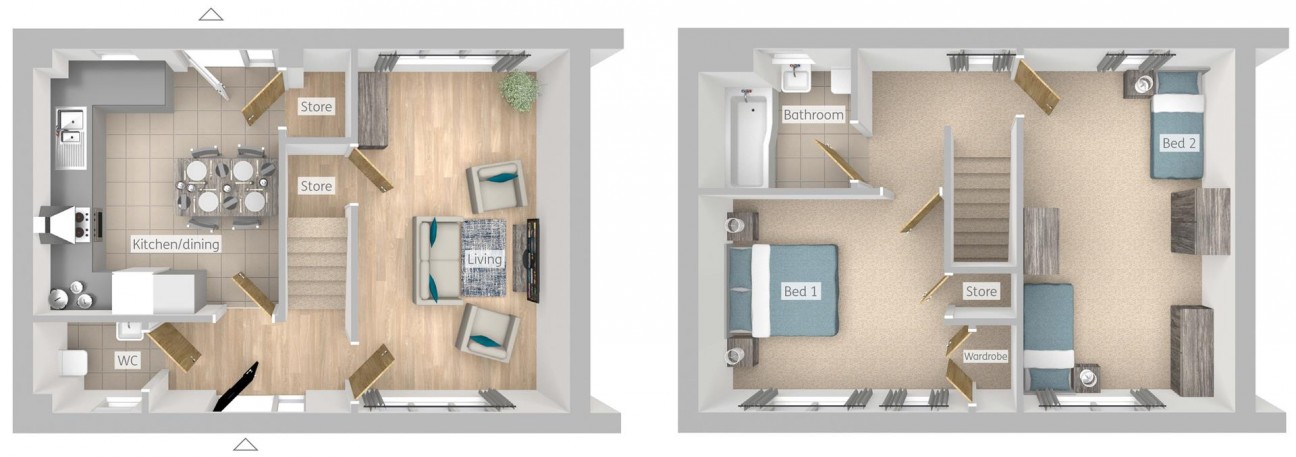 Boundary Place, Johnstone Close, Staunton