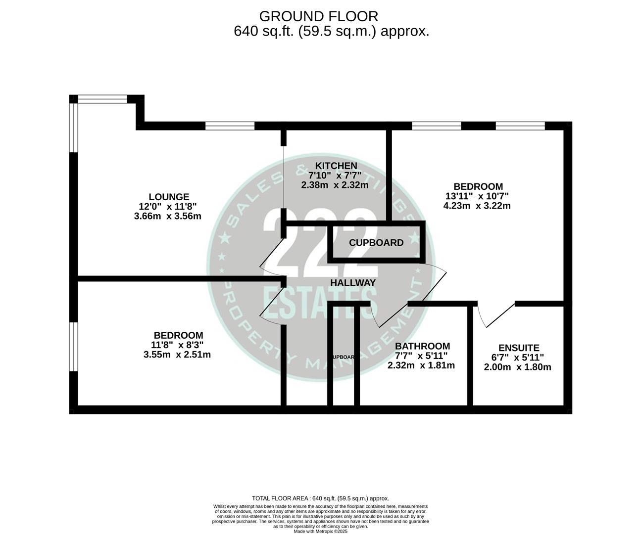 Floorplan for Holywell Drive, Warrington