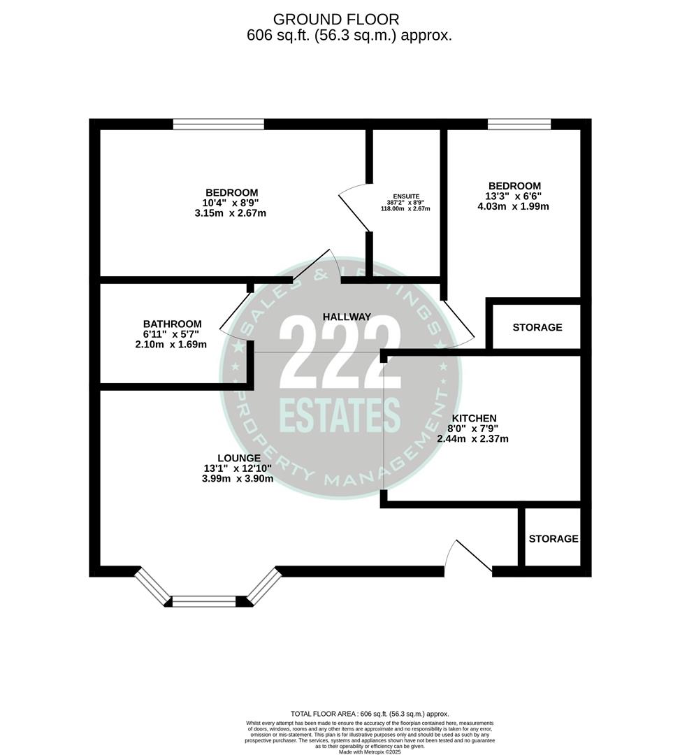 Floorplan for Rylands Drive, Warrington