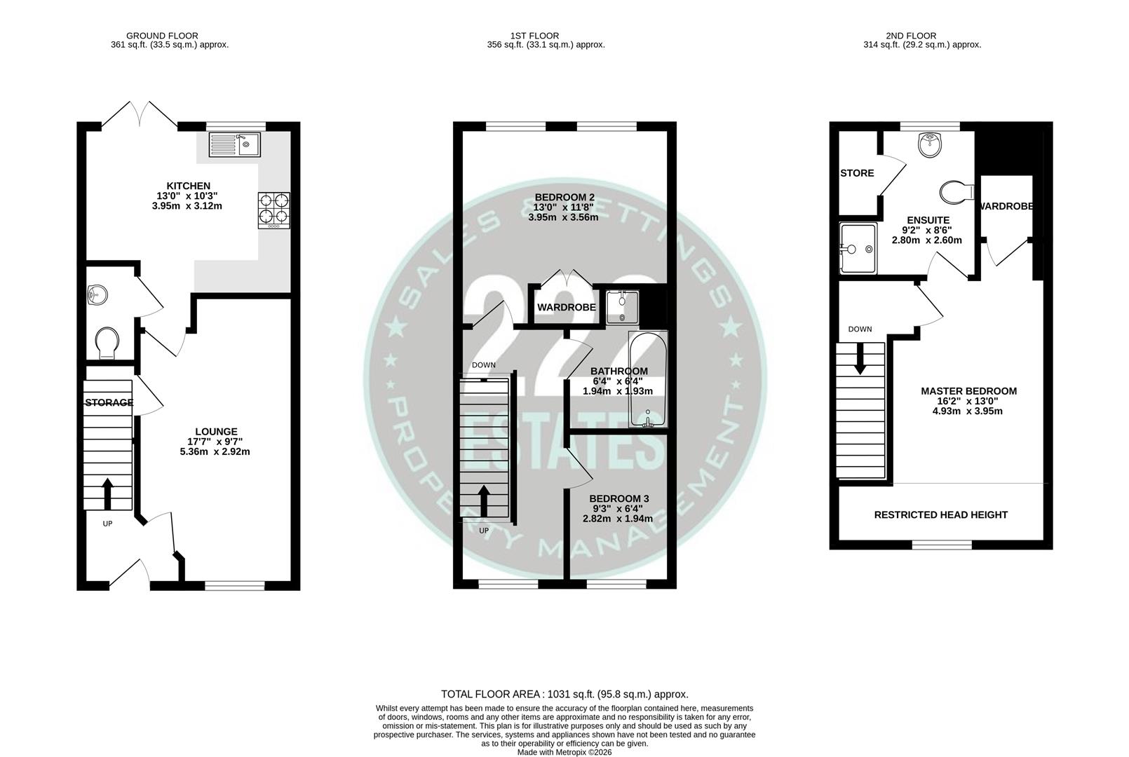 Floorplan for Powder Mill Road
