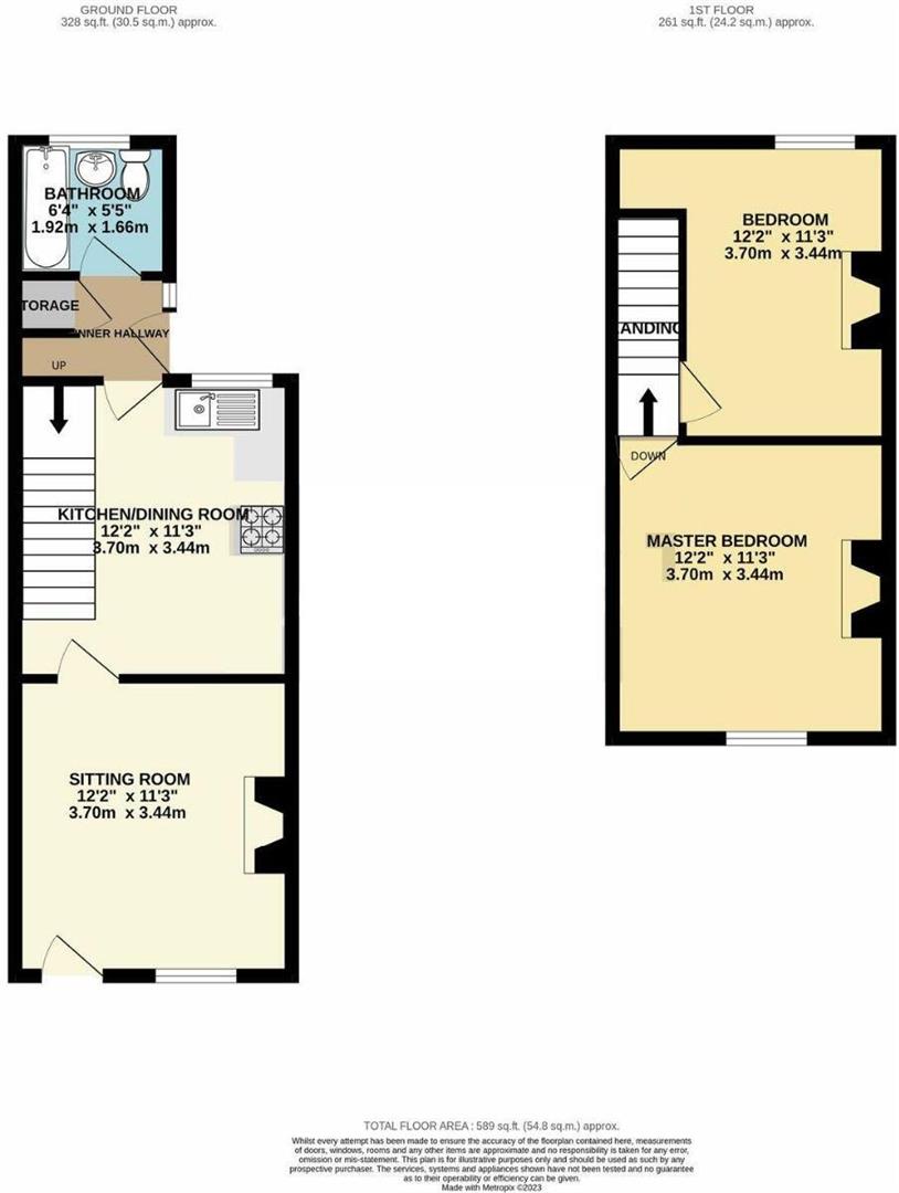 Floorplan for Hale Street, Warrington