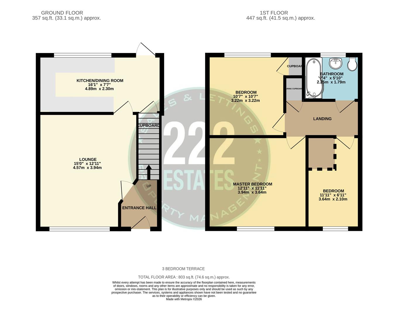 Floorplan for Hughes Place, Orford, Warrington
