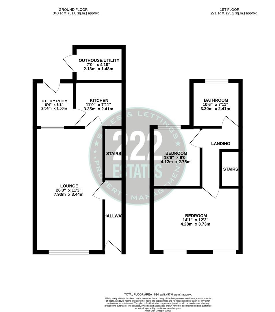 Floorplan for Longford Street, Warrington