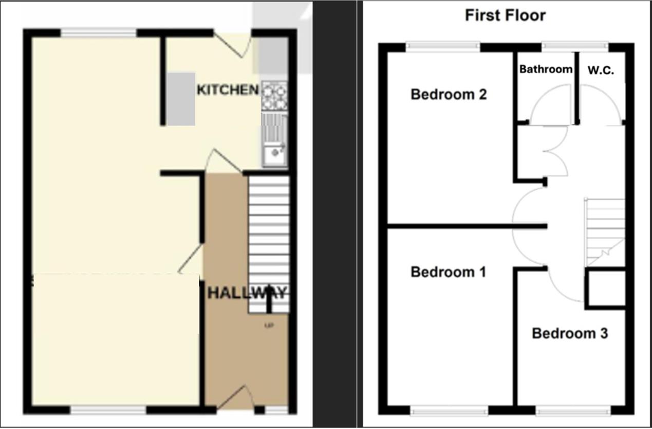 Floorplan for Greenwood Crescent, Warrington