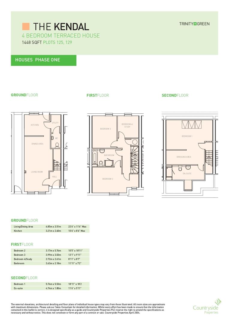 Floorplan for Holywell Drive