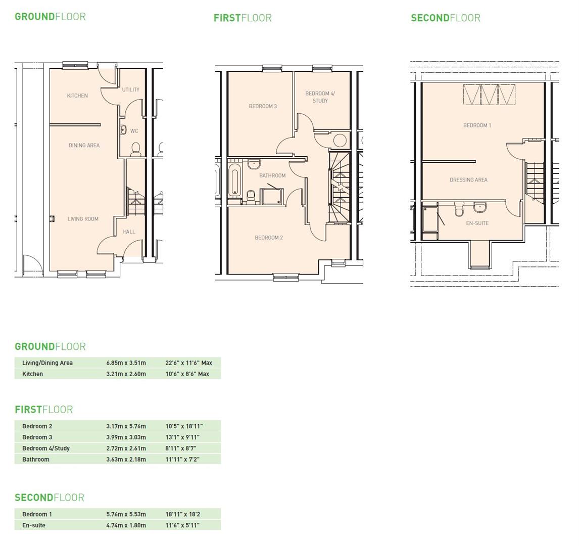 Floorplan for Holywell Drive