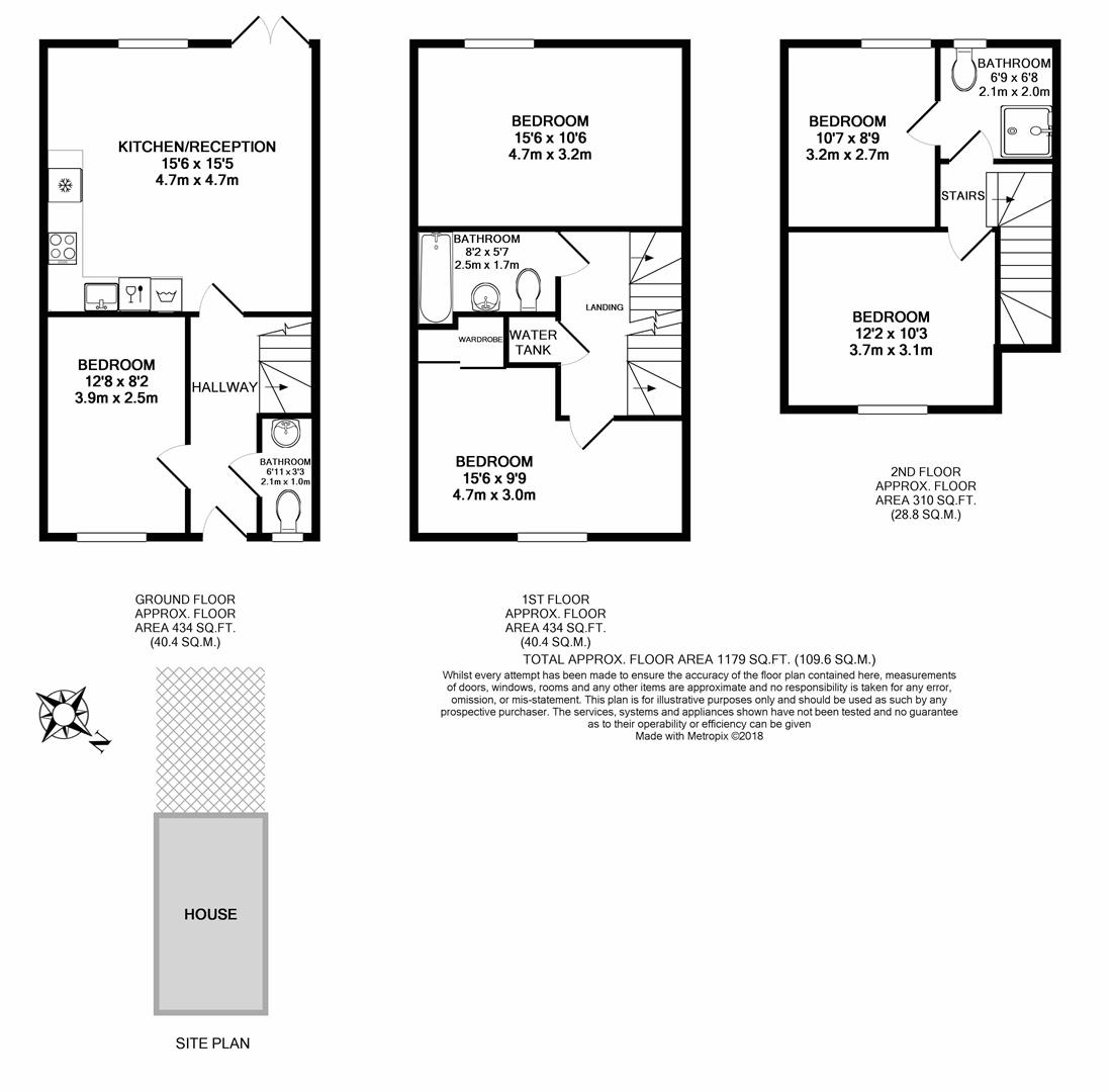 Floorplan for Barton Mill Road, Canterbury City Centre, Canterbury