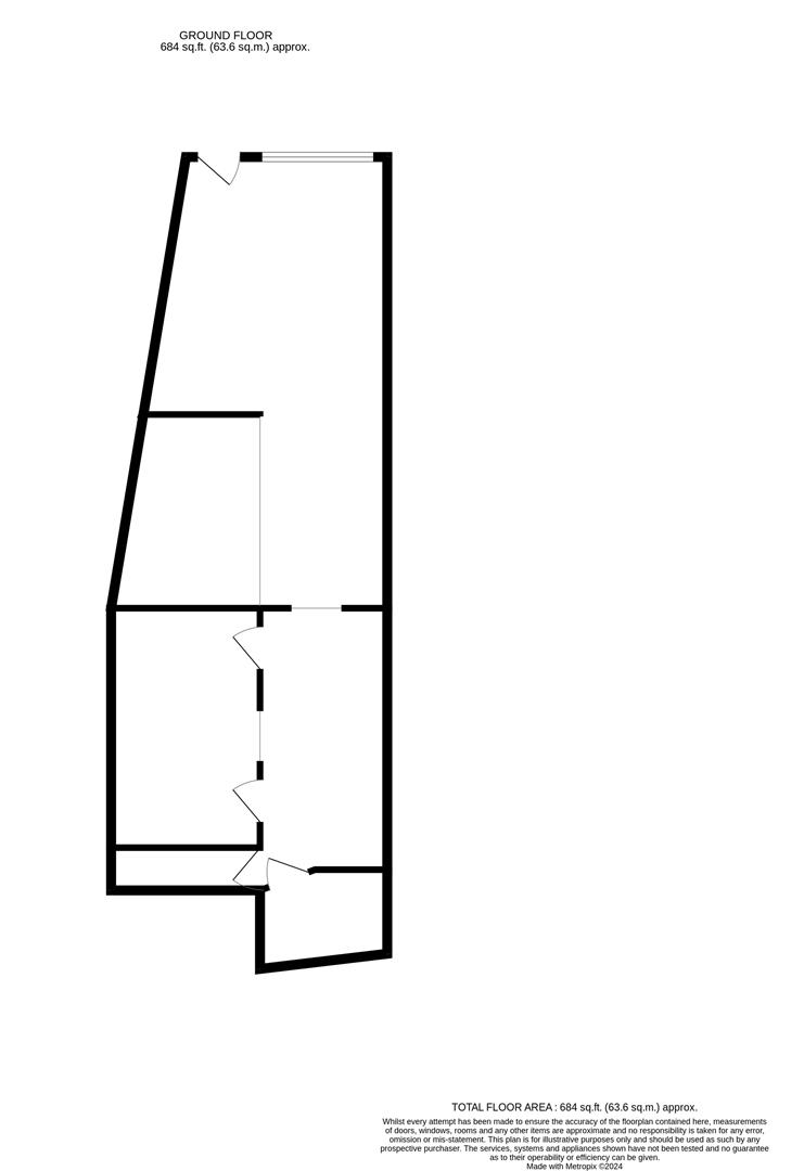 Floorplan for Battersea High Street, London