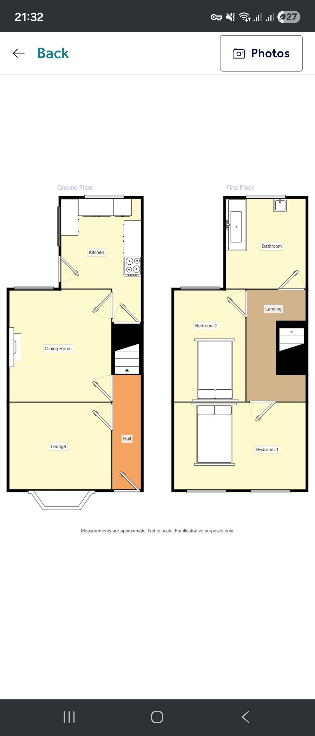 Floorplan for Kelso Road, Kensington, Liverpool