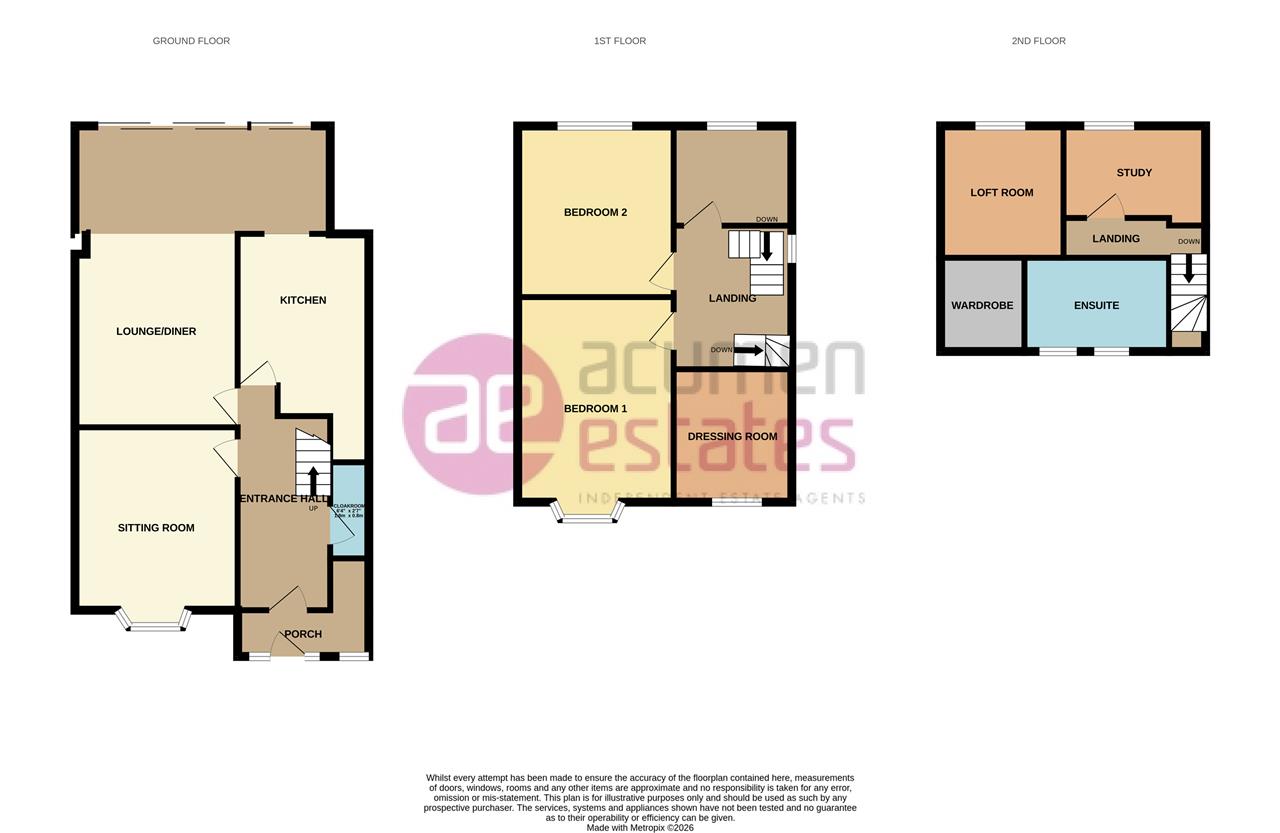 Floorplan for Rudston Road, Childwall, Liverpool