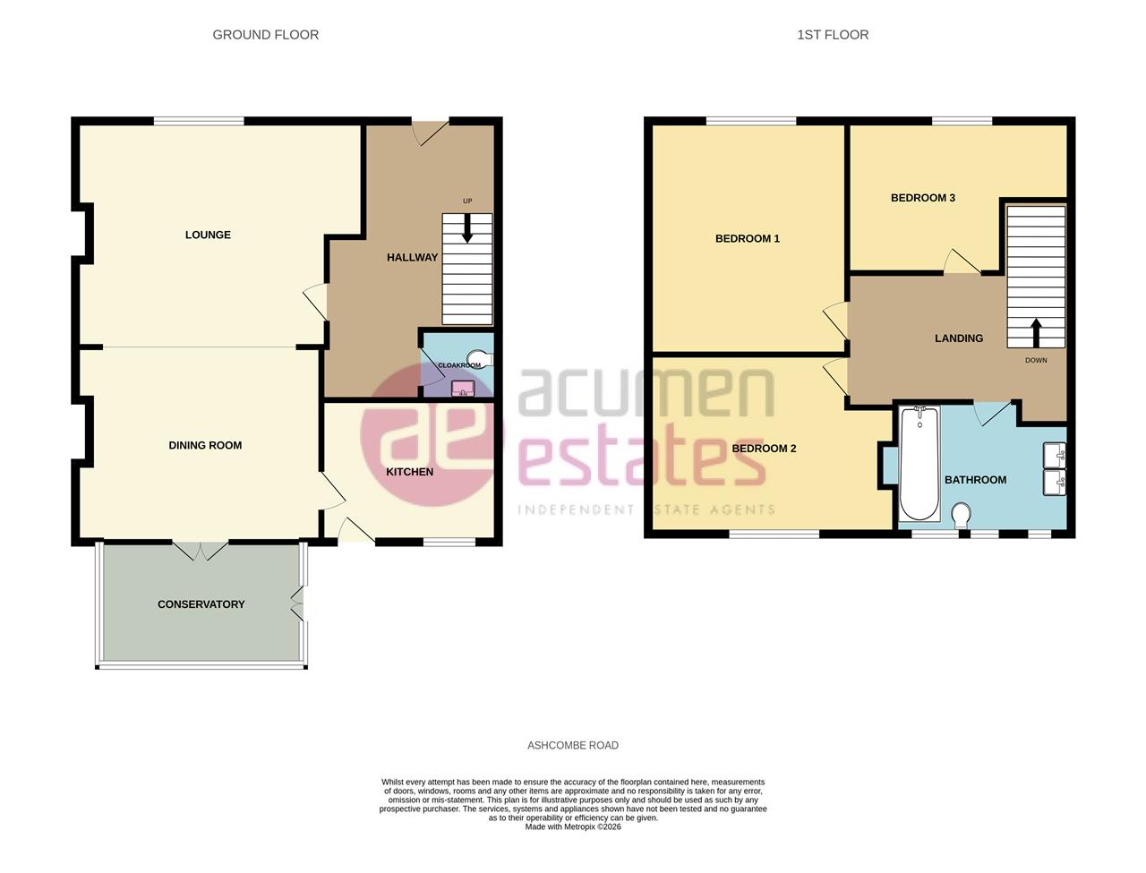 Floorplan for Ashcombe Road, Knotty Ash, Liverpool