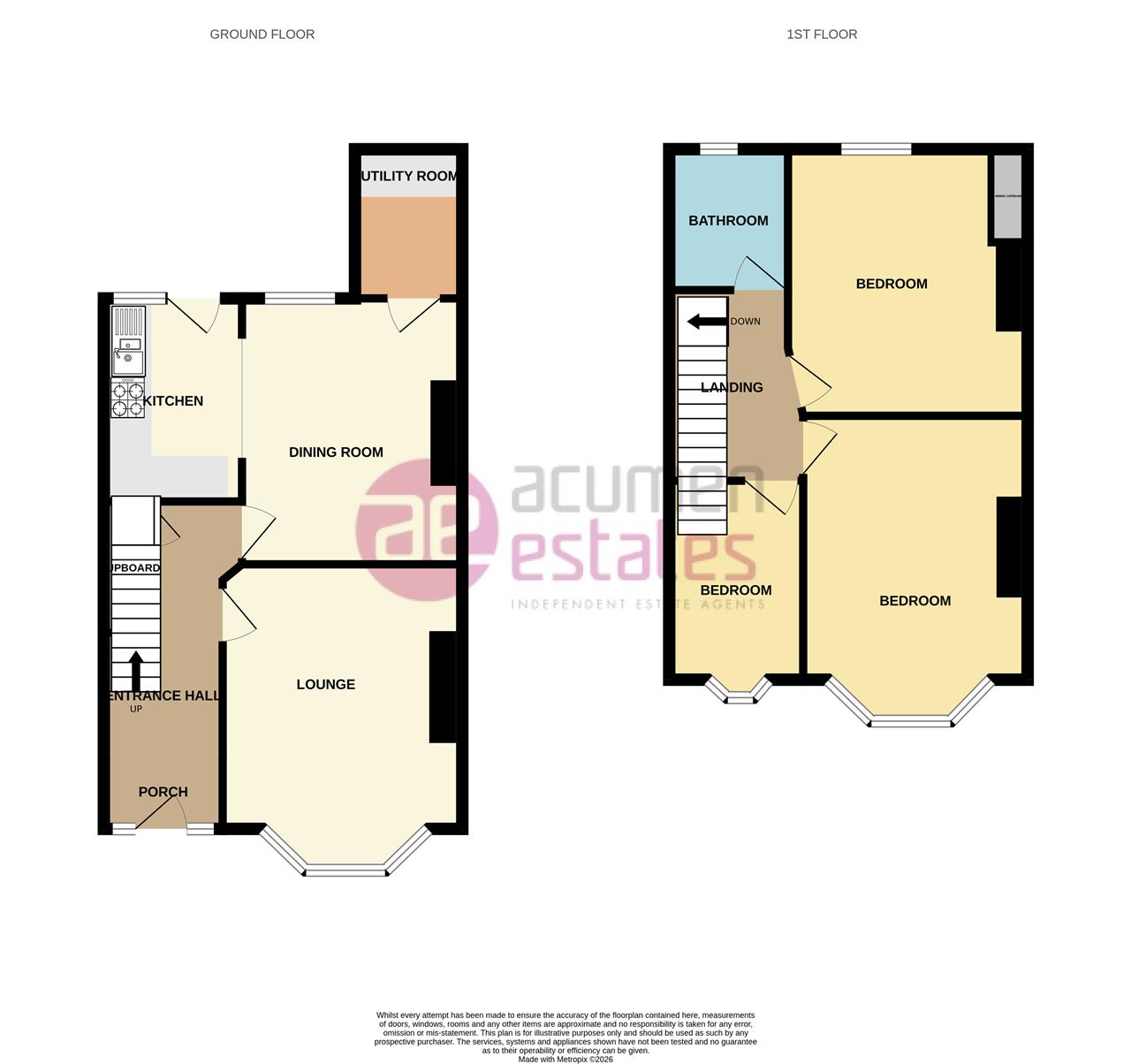 Floorplan for Pensarn Road, Old Swan, Liverpool