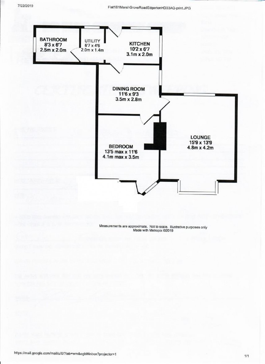 Floorplan for Marsh Grove Road, Marsh, Huddersfield