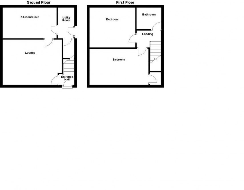 Floorplan for Walton Croft, Dalton, Huddersfield