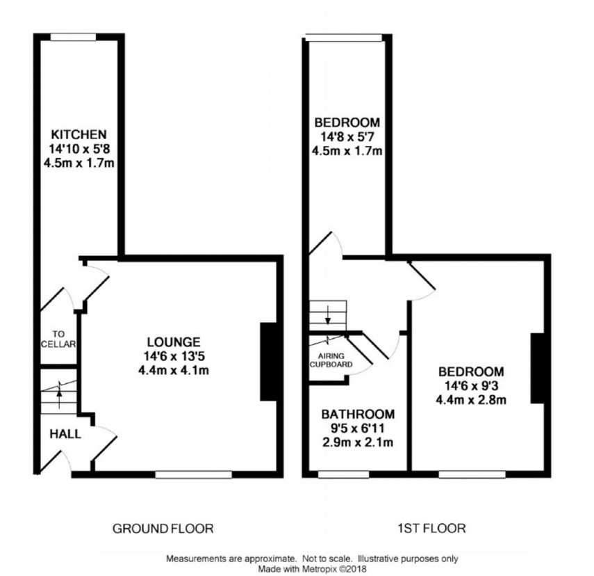 Floorplan for Manchester Road, Linthwaite, Huddersfield