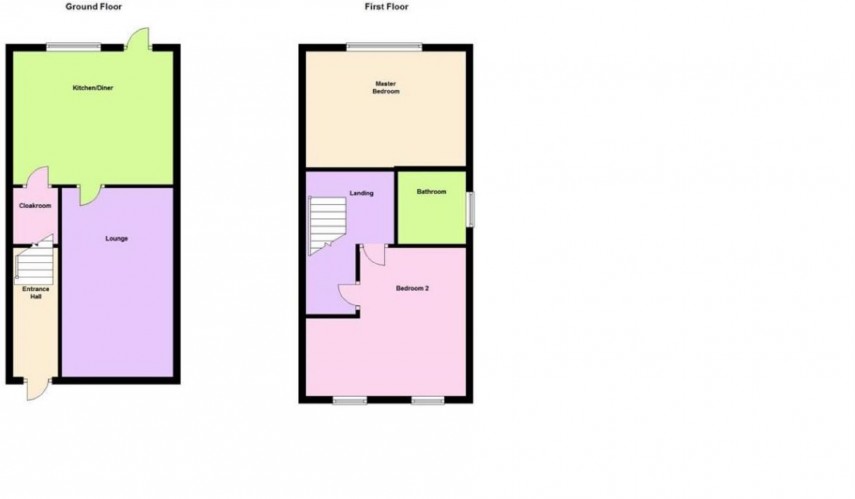 Floorplan for Mill View, Huddersfield