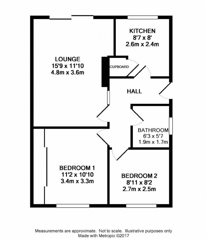 Floorplan for St Johns Drive, Birkby, Huddersfield