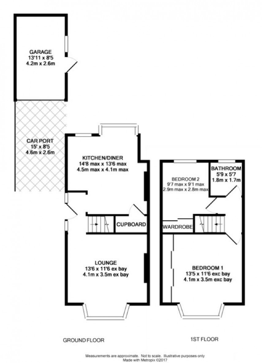 Floorplan for Botham Hall Road, Golcar, Huddersfield