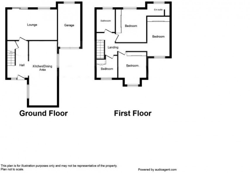 Floorplan for Pennine Gardens, Linthwaite, Huddersfield