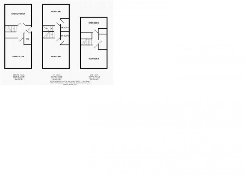 Floorplan for Quarmby Road, Quarmby, Huddersfield