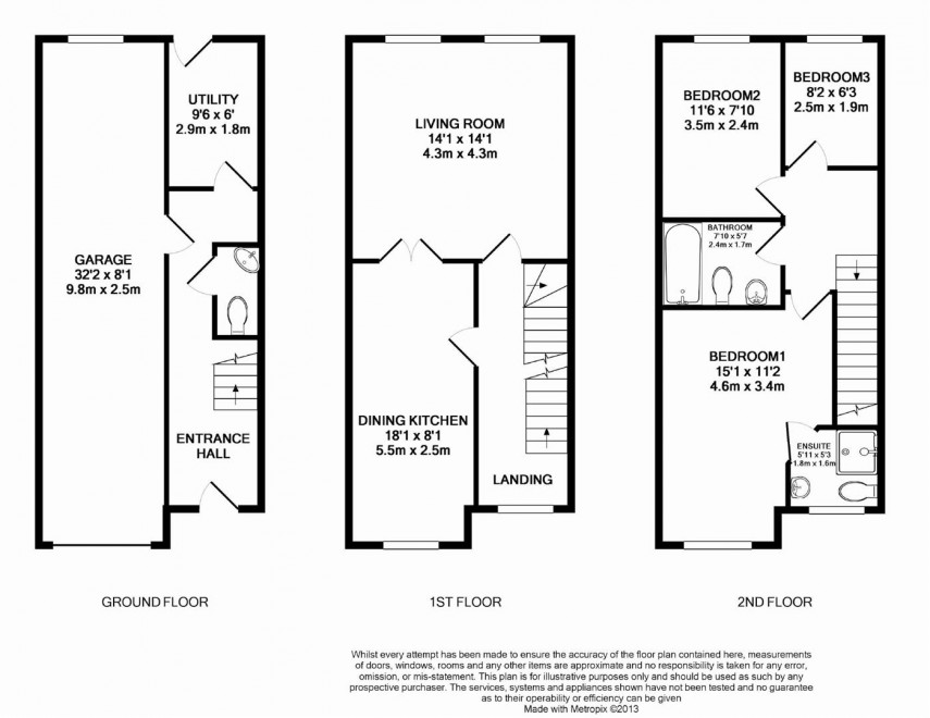 Floorplan for Dale View, Milnsbridge, Huddersfield