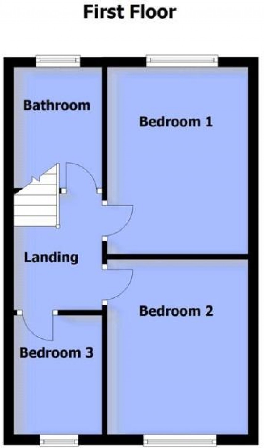 Floorplan for St James Road, Marsh, Huddersfield