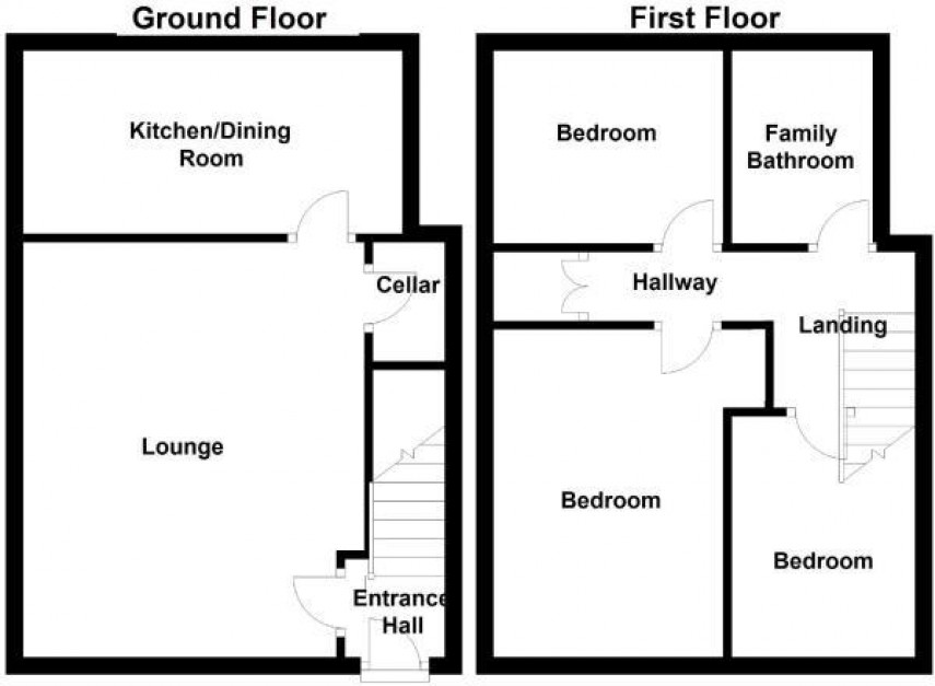 Floorplan for Barlbrough Place, Huddersfield