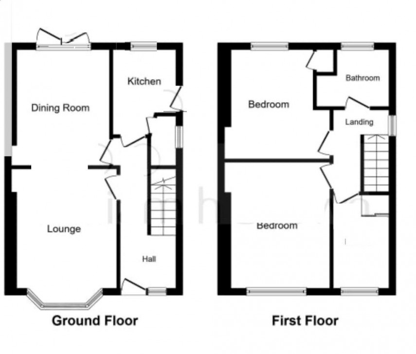 Floorplan for Stoney Lane, Longwood, Huddersfield