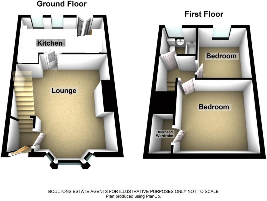 Floorplan for Western Road, Huddersfield