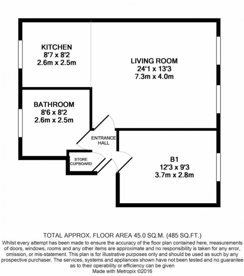 Floorplan for Equilibrium, Lindley, Huddersfield