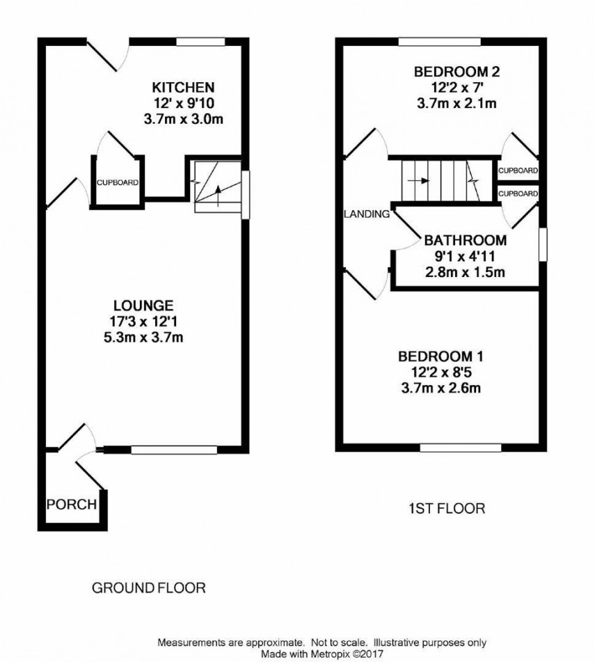 Floorplan for Mulberry Court, Golcar, Huddersfield