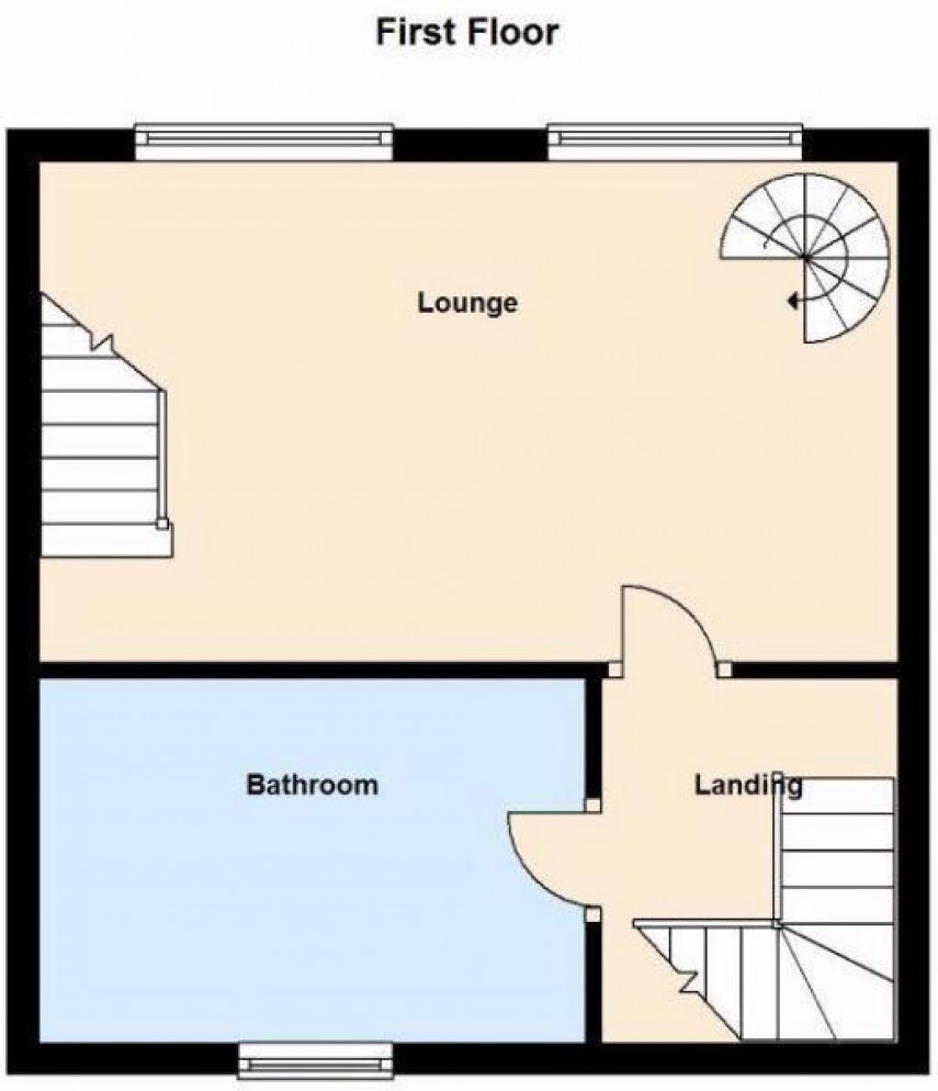 Floorplan for Crescent Road, Birkby, Huddersfield