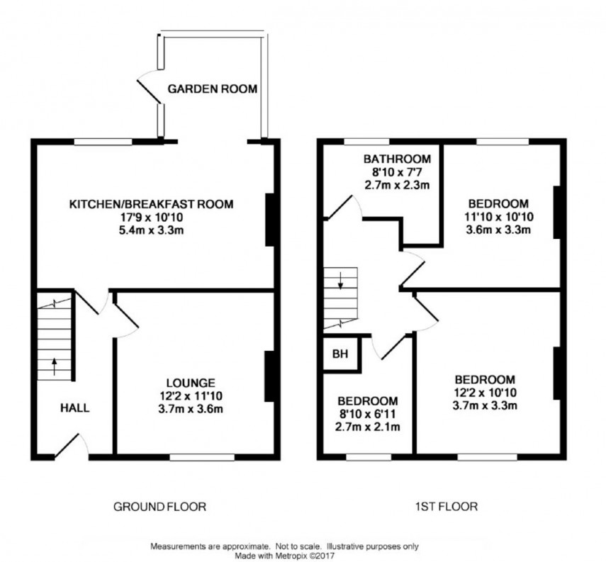Floorplan for Swallow Lane, Golcar Huddersfield