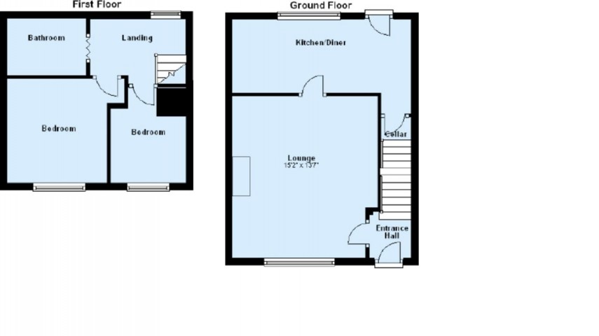 Floorplan for Scar Lane, Golcar, Huddersfield