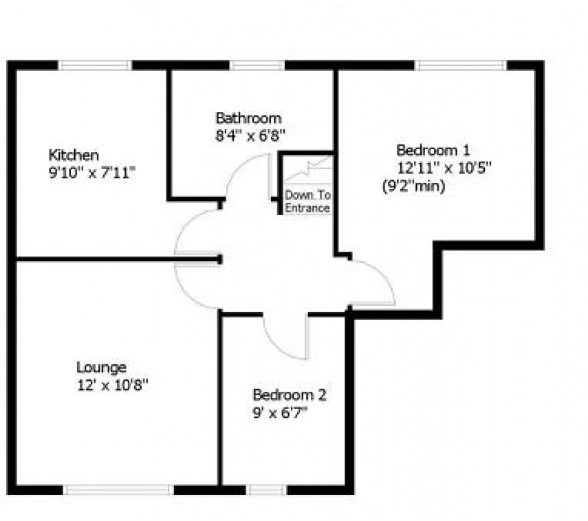 Floorplan for Factory Lane, Huddersfield