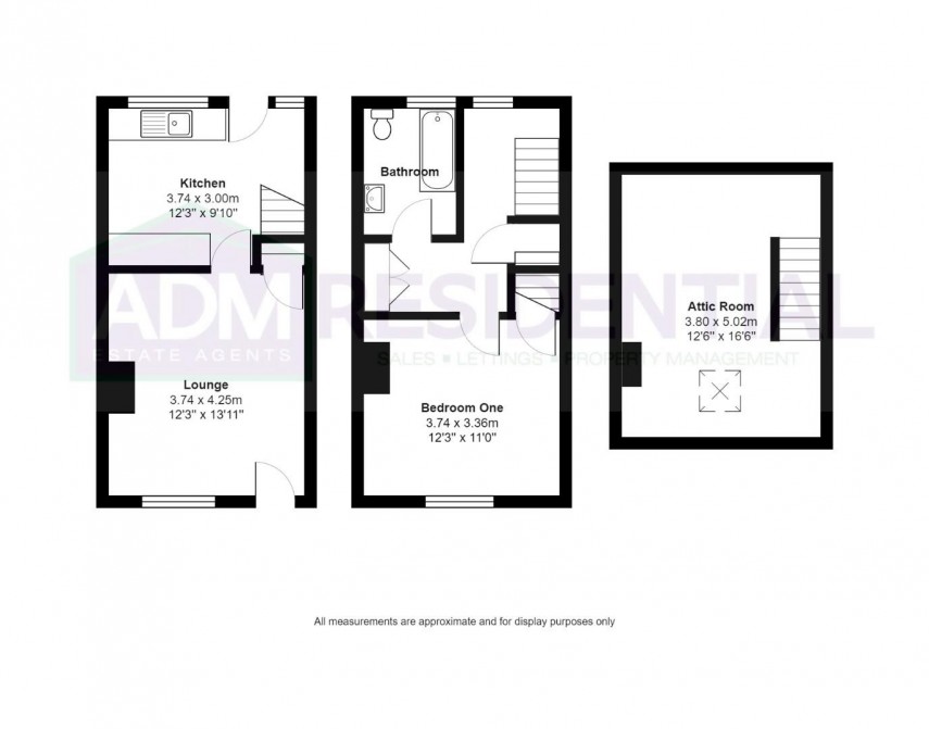 Floorplan for Turnpike Street, Elland