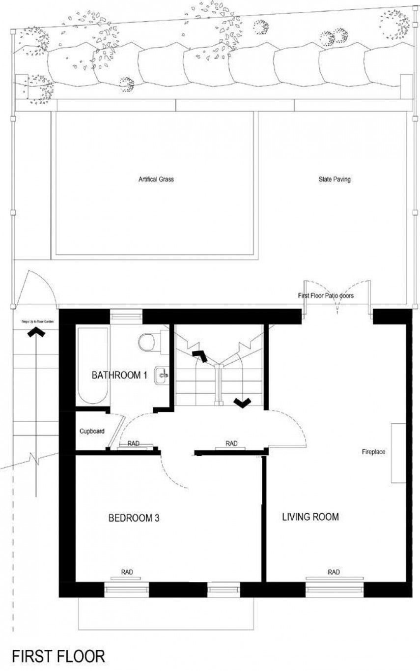 Floorplan for Grove Nook, Longwood, Huddersfield