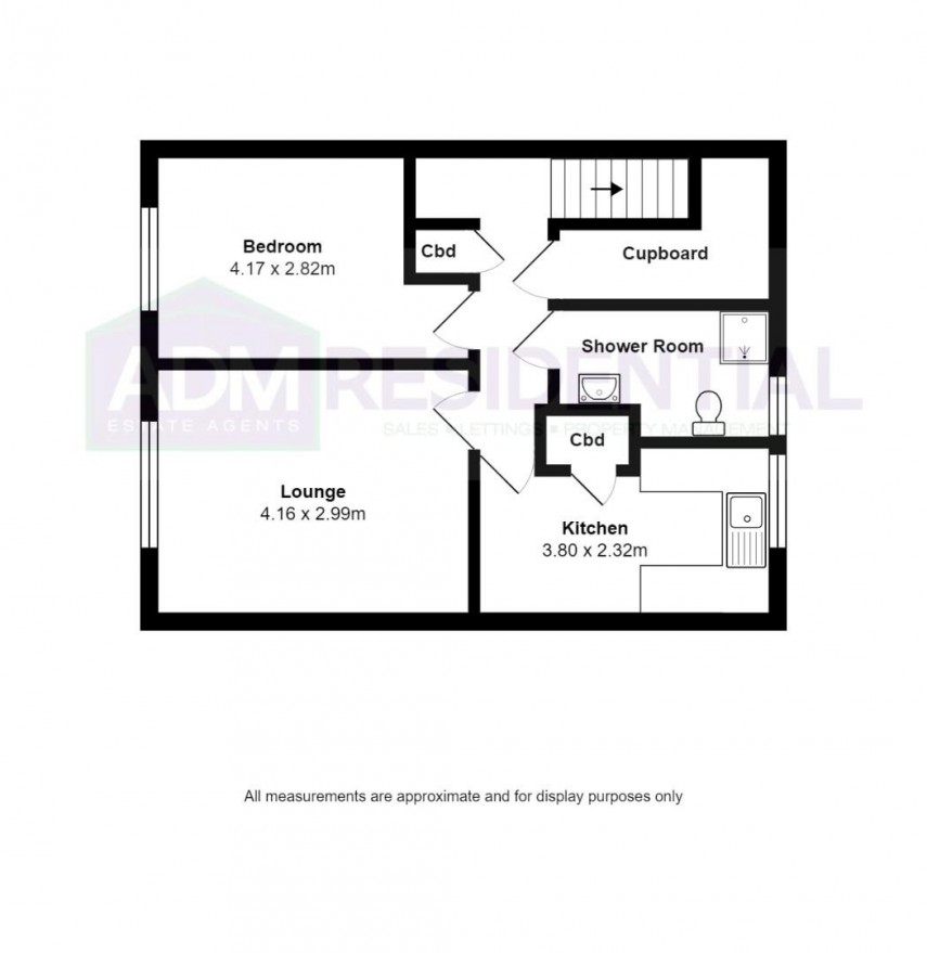 Floorplan for Springwood Hall Close, Huddersfield