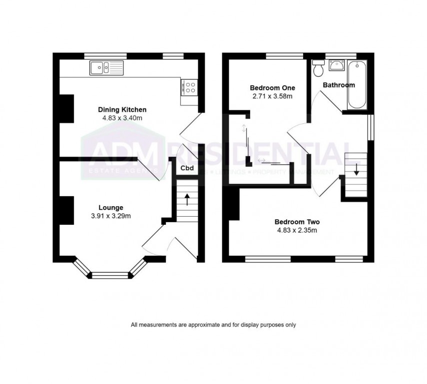 Floorplan for Alma Drive, Huddersfield