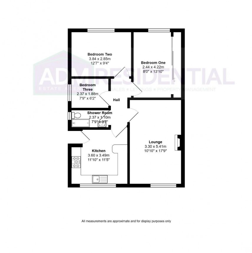 Floorplan for Botany Lane, Lepton, Huddersfield